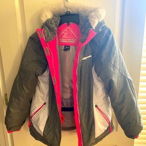 Girls winter ski jacket. Size 14/16